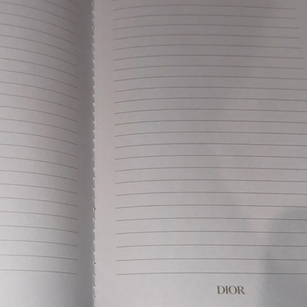 NEW Christian Dior Lined Floral Notebook / Journal